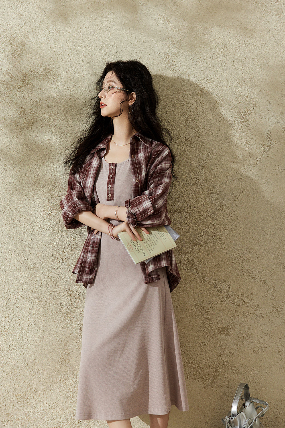Spaghetti Strap Dress and Shirt Set Separately Sold
