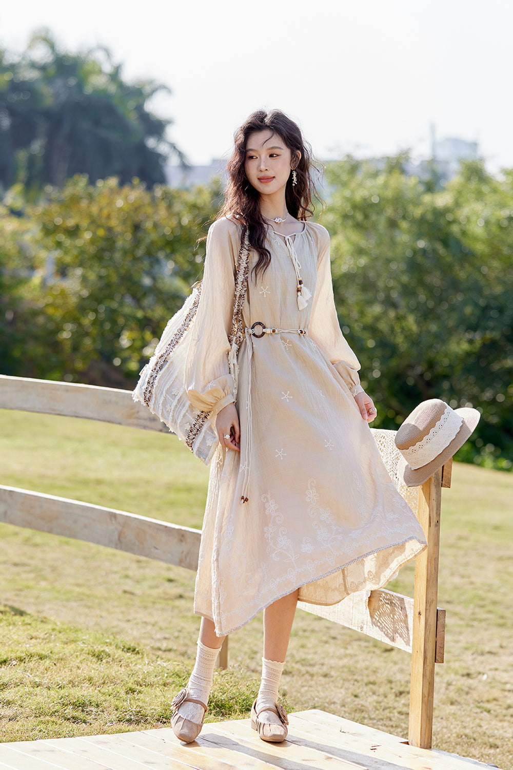 A-line Maxi Dress for Women