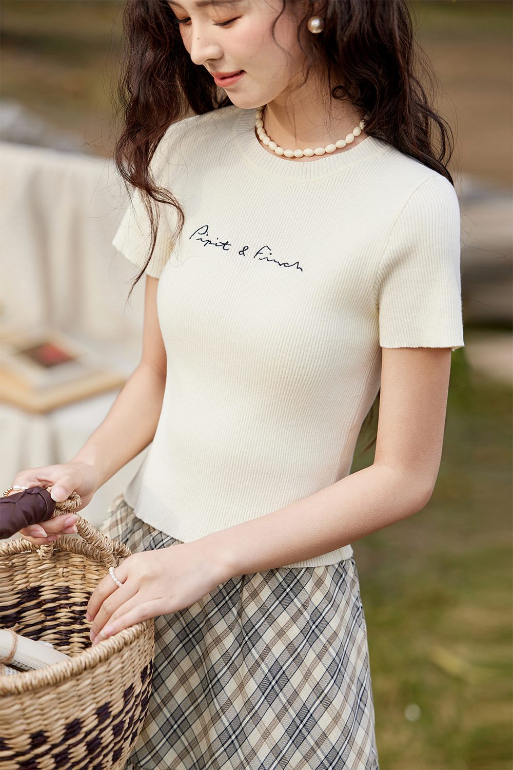 Knit T-shirt for Women