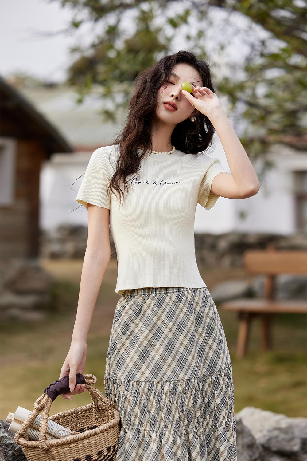 Knit T-shirt for Women