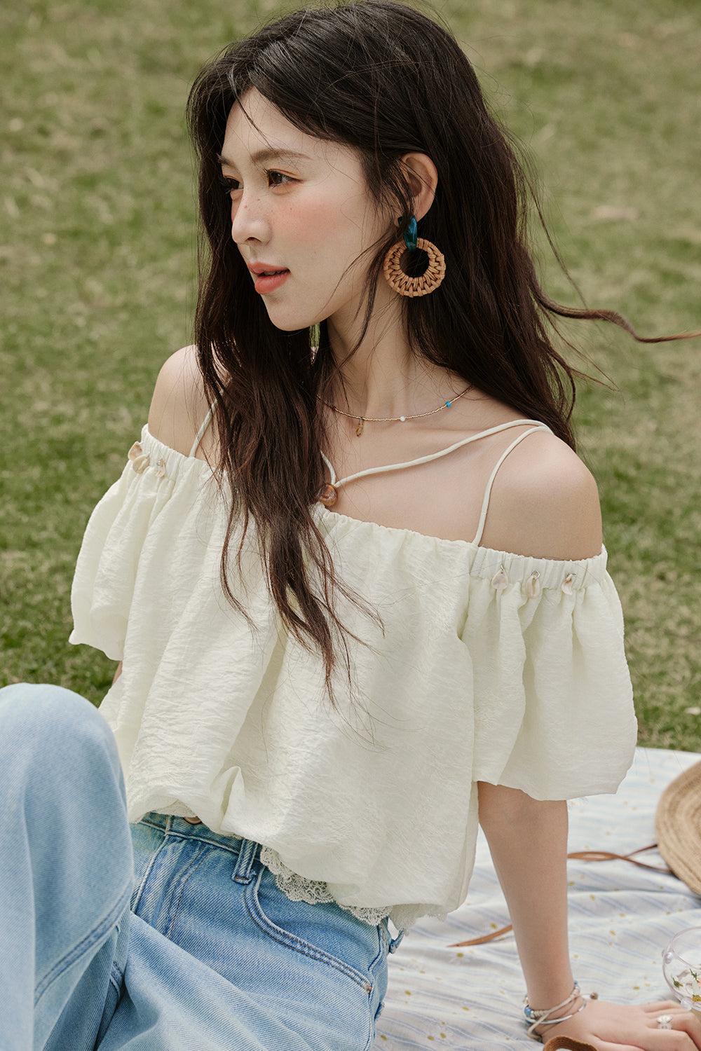 Off-shoulder Blouses for Women