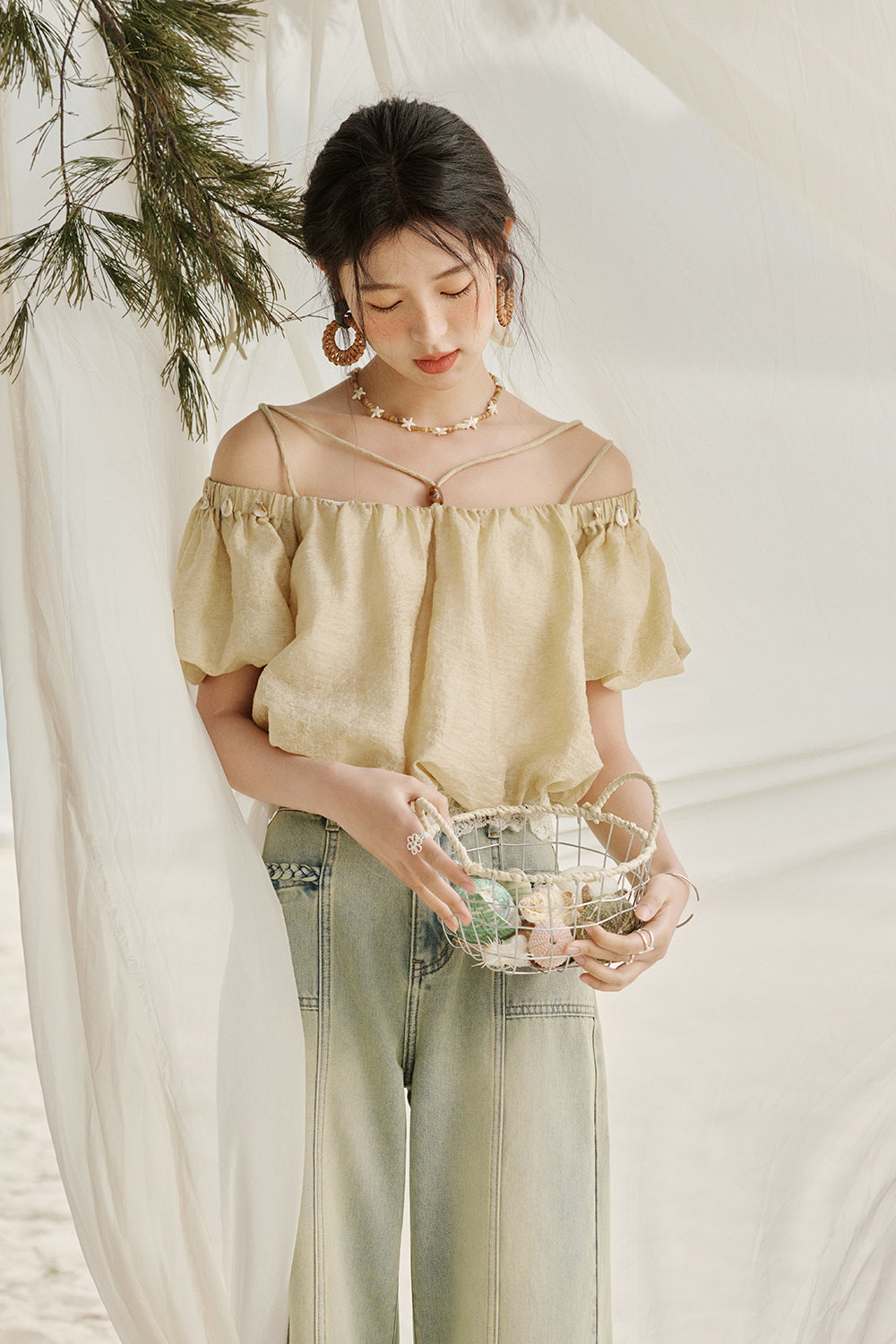 Off-shoulder Blouses for Women