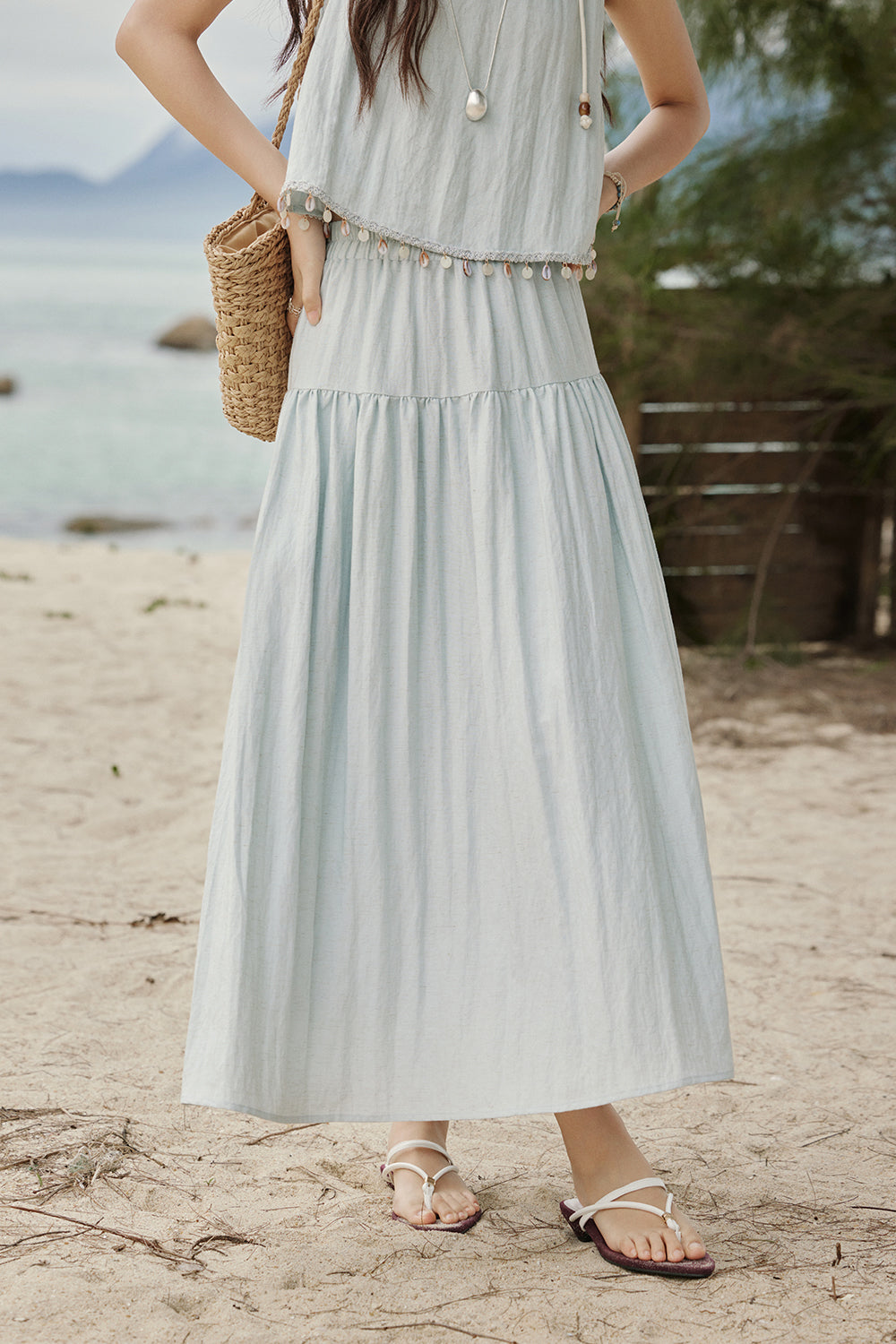 Blouse and Skirt Set