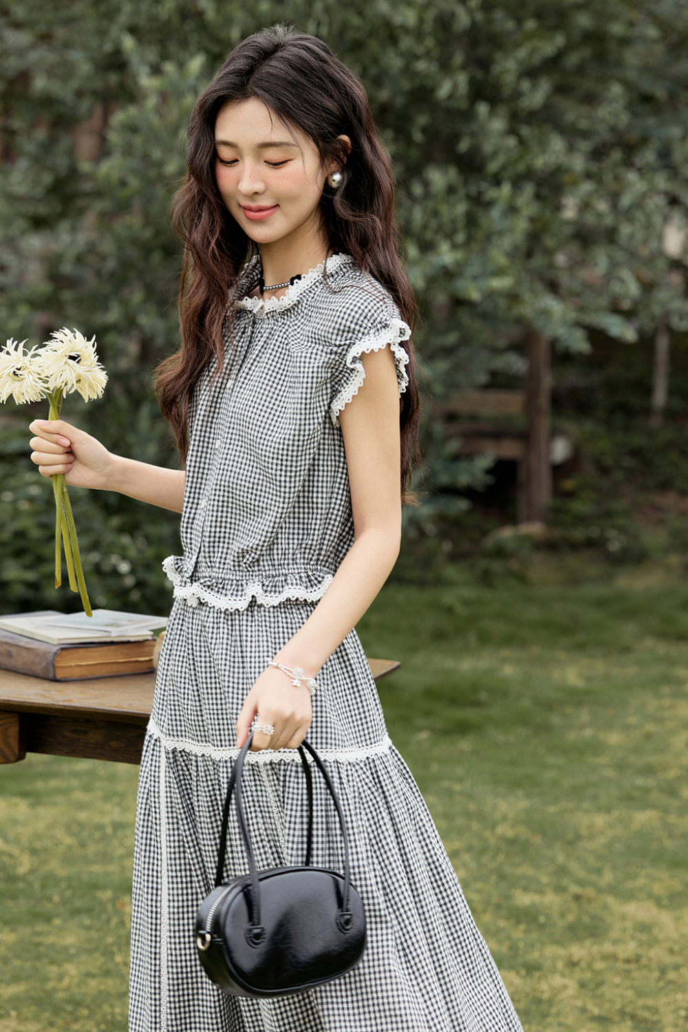 Blouse and Skirt Set
