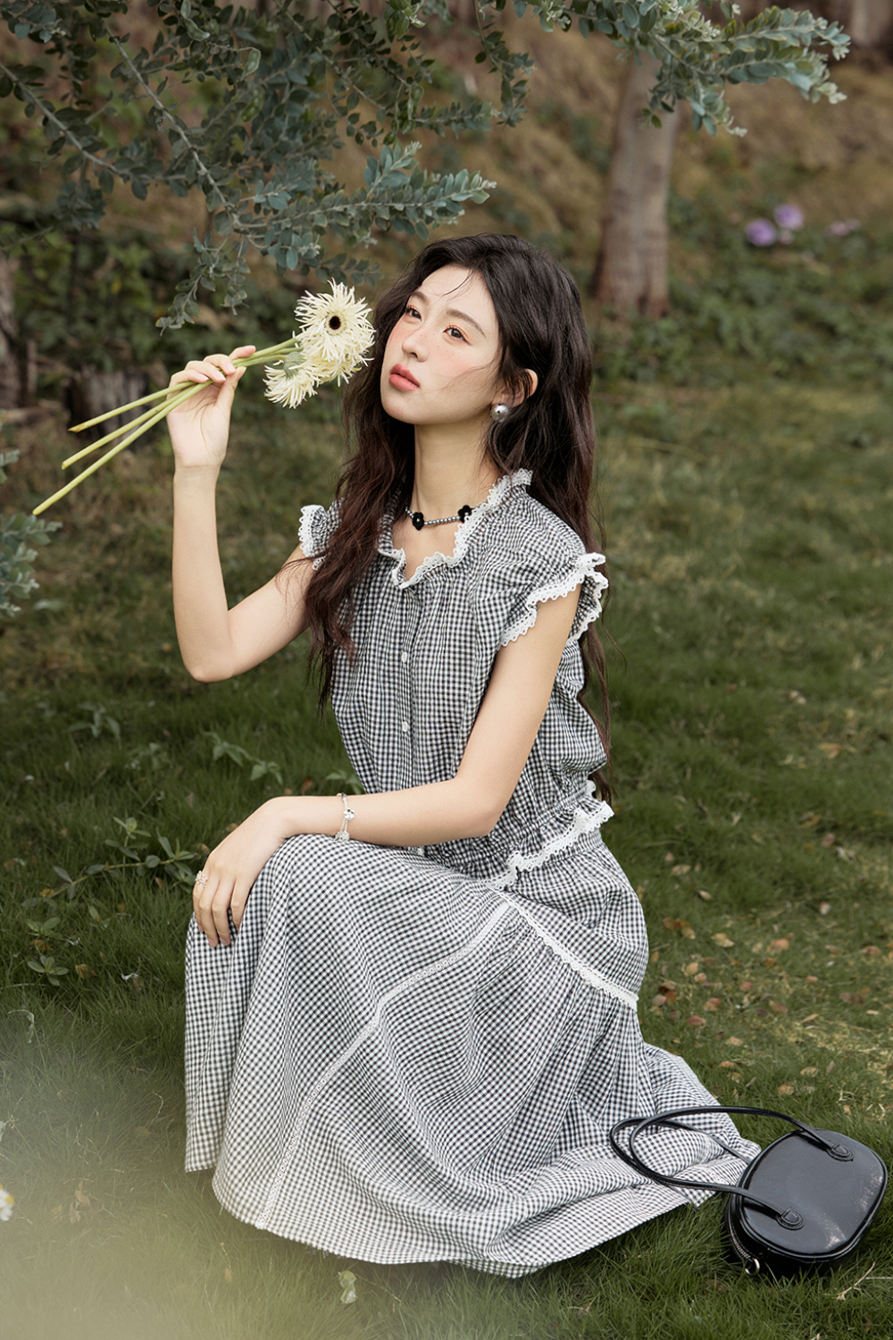 Blouse and Skirt Set