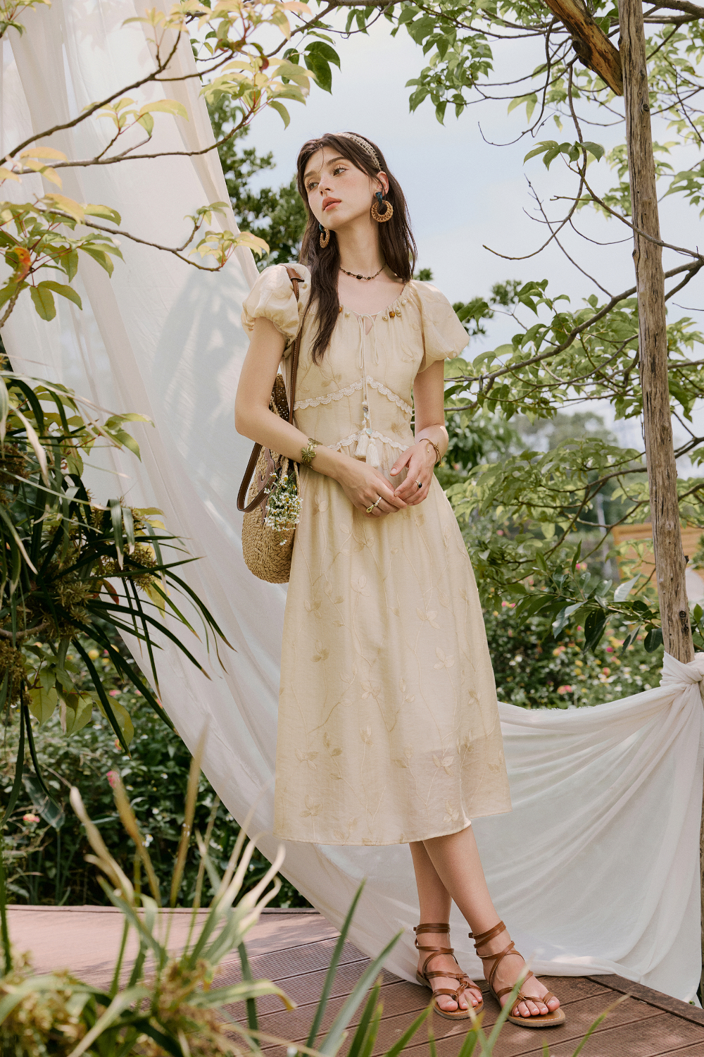 A-line Maxi Dress for Women