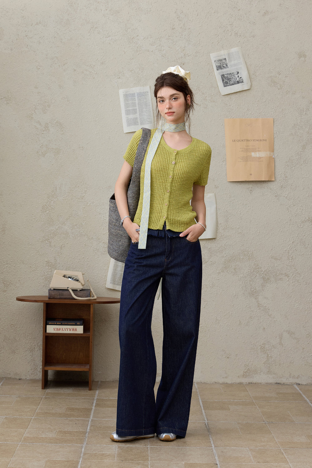 Knit T-shirt for Women
