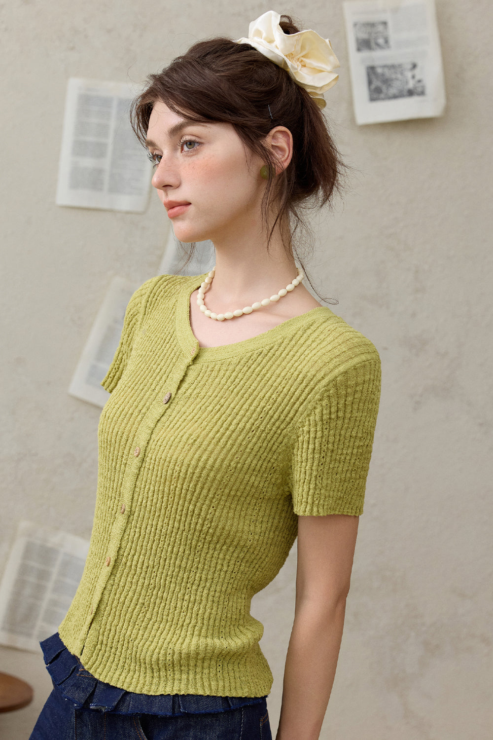 Knit T-shirt for Women