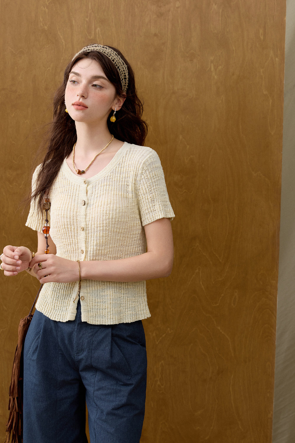 Knit T-shirt for Women