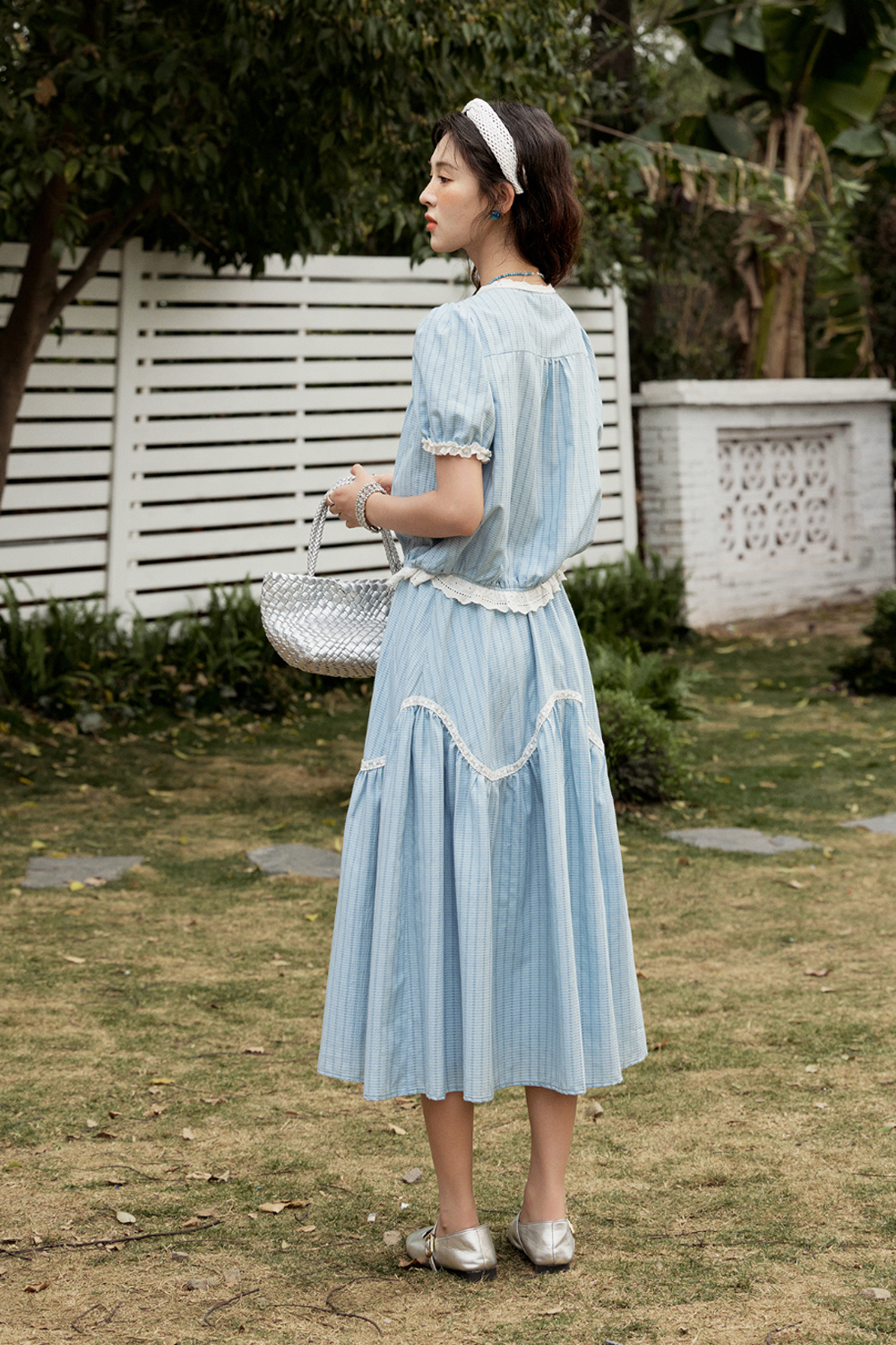 Blouse and Skirt Set
