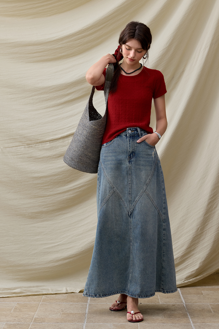Knit T-shirt for Women