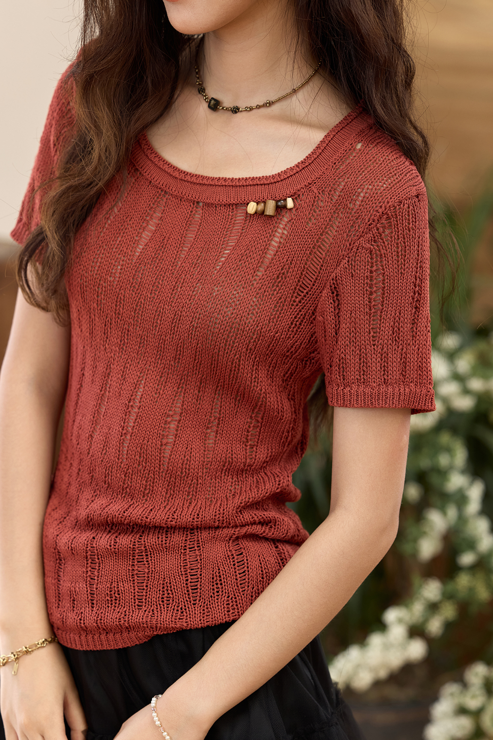 Knit T-shirt for Women