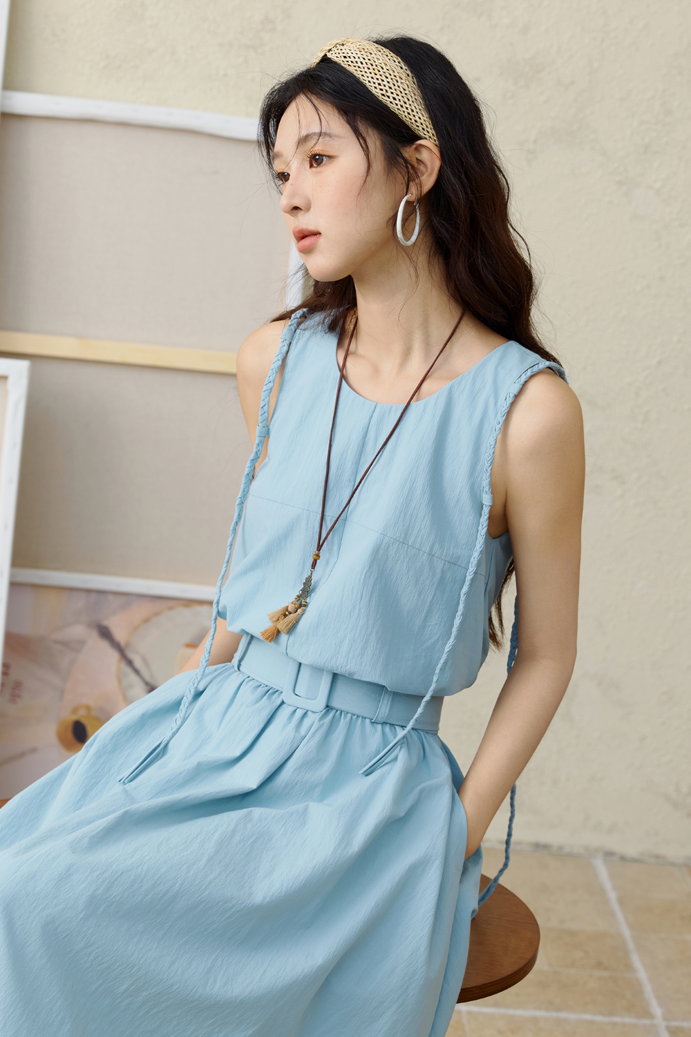A-line Maxi Dress for Women