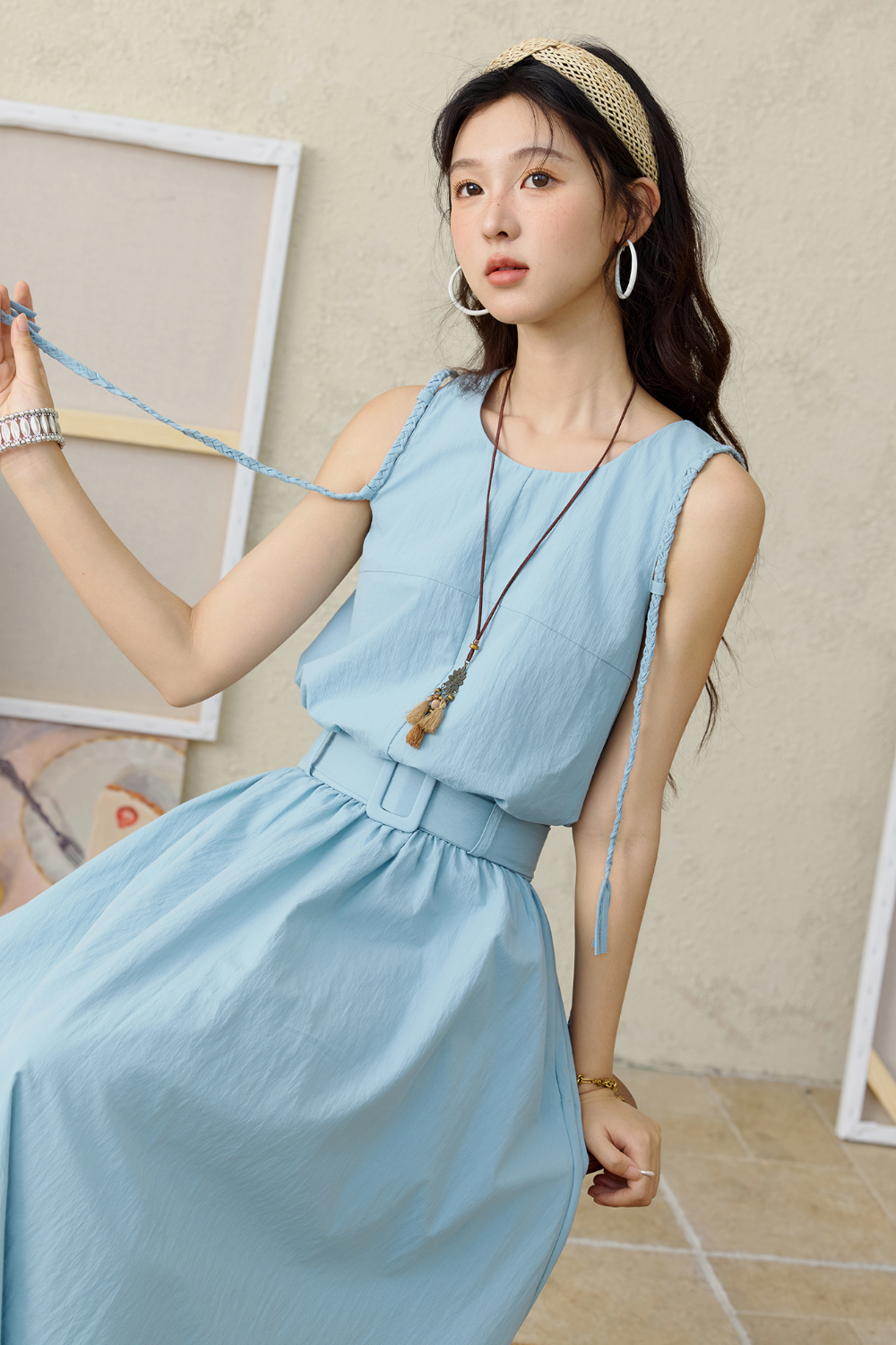 A-line Maxi Dress for Women
