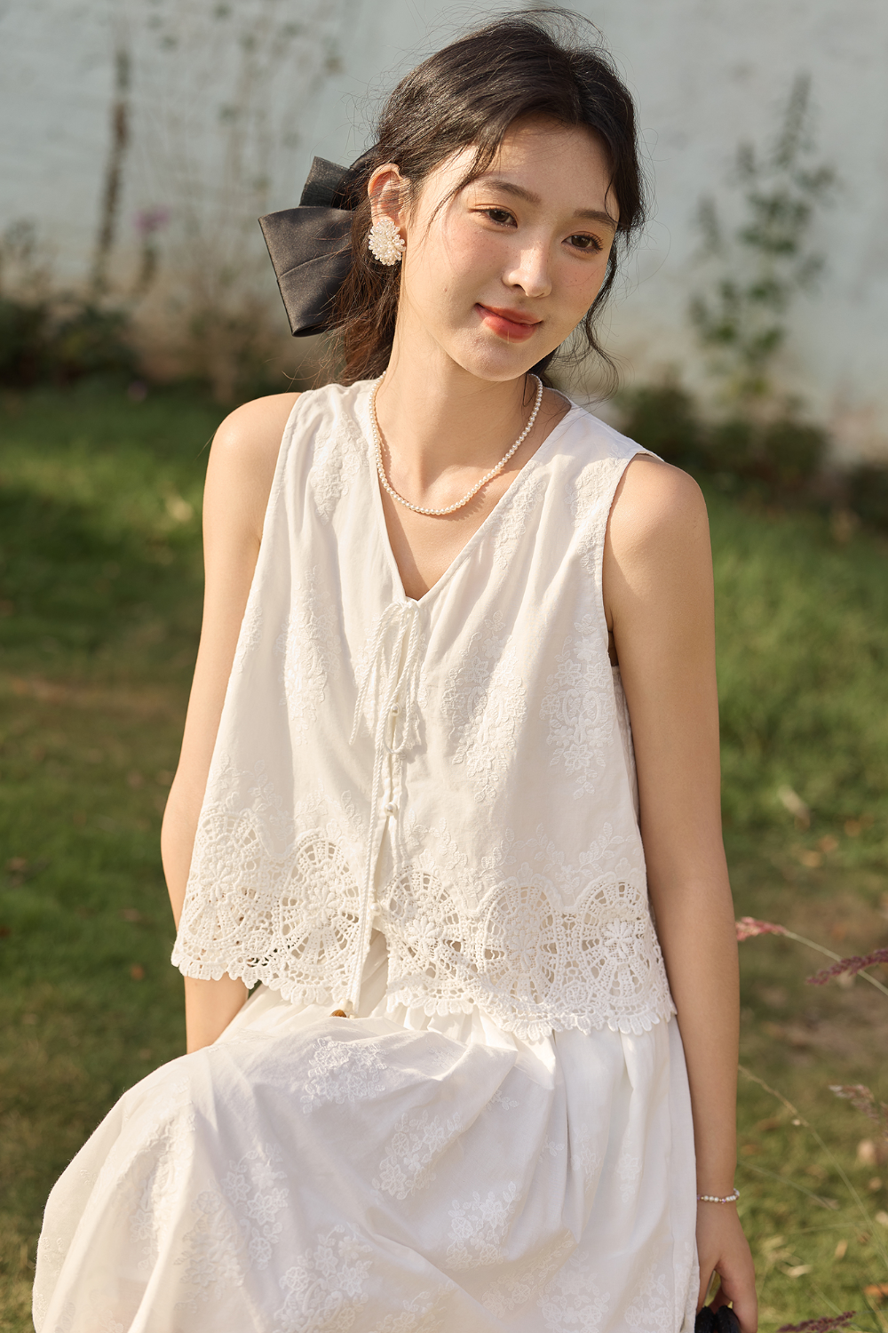 Blouse and Skirt Set