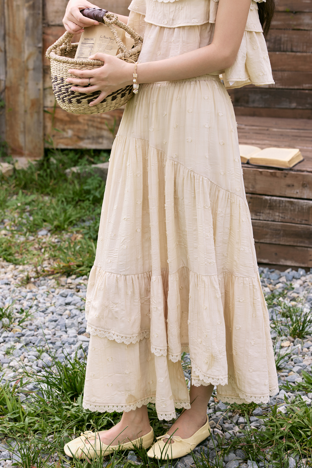 Blouse and Skirt Set