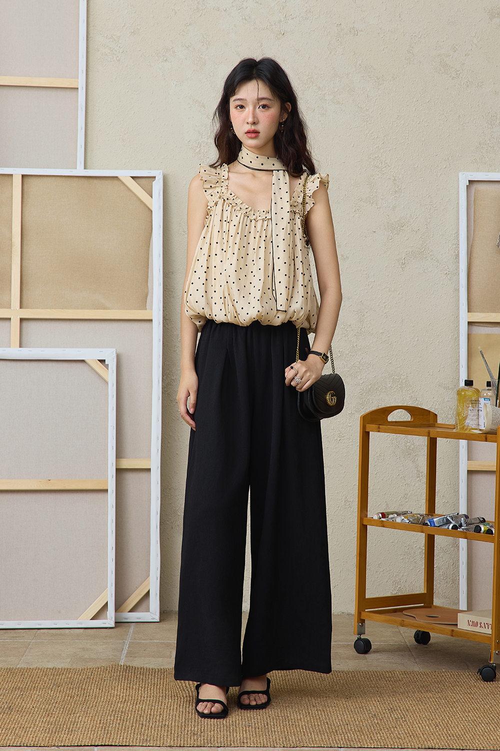 Blouse and Pant Set