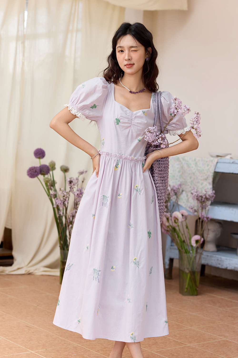 A-line Maxi Dress for Women