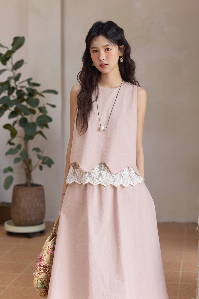 Blouse and Skirt Set