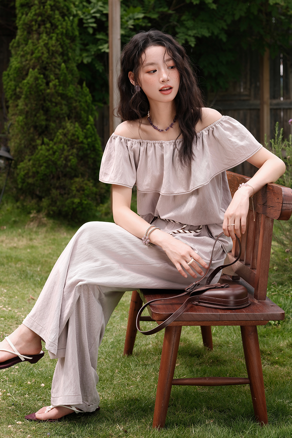 Blouse and Pant Set