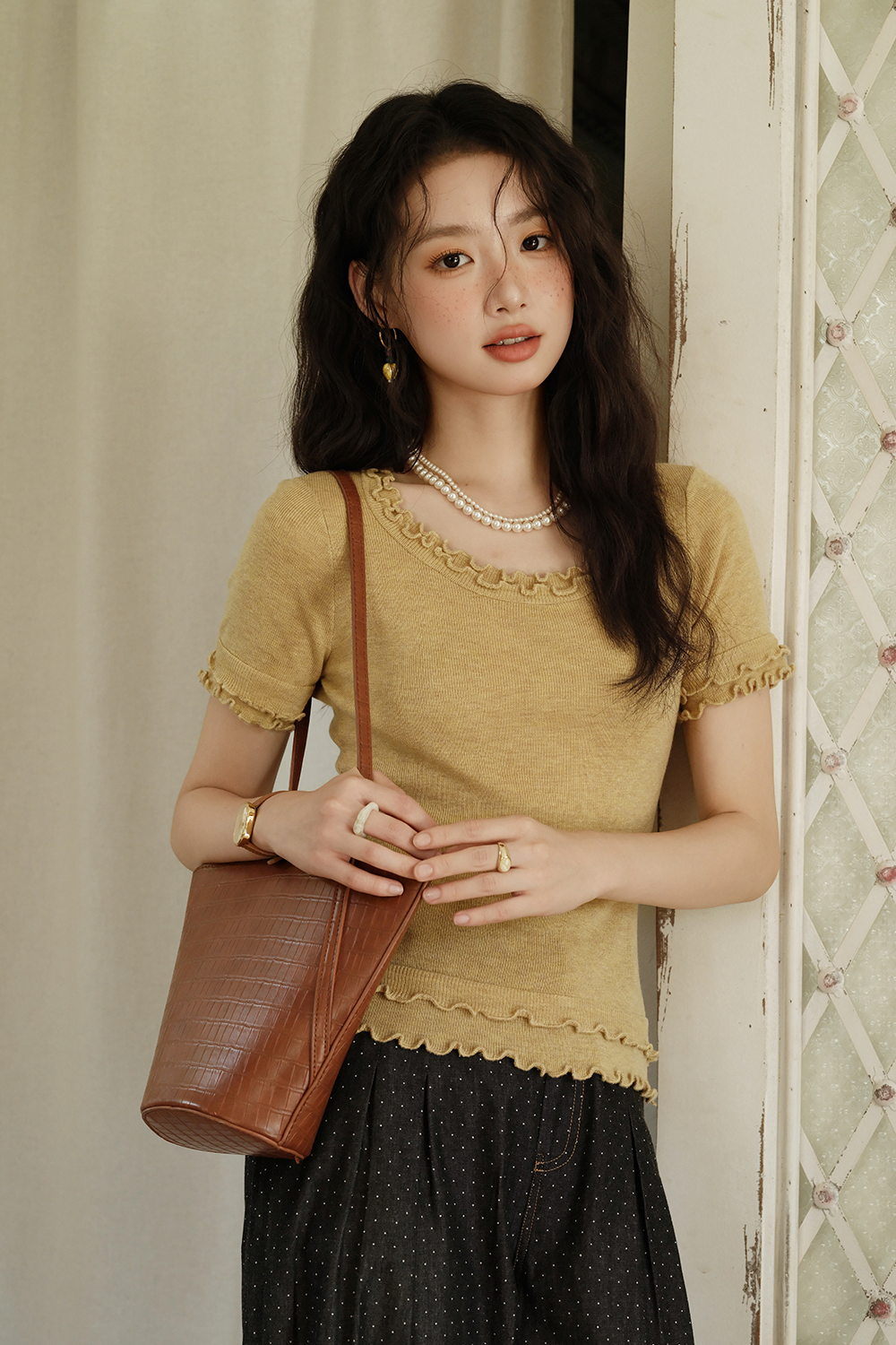 Knit T-shirt for Women