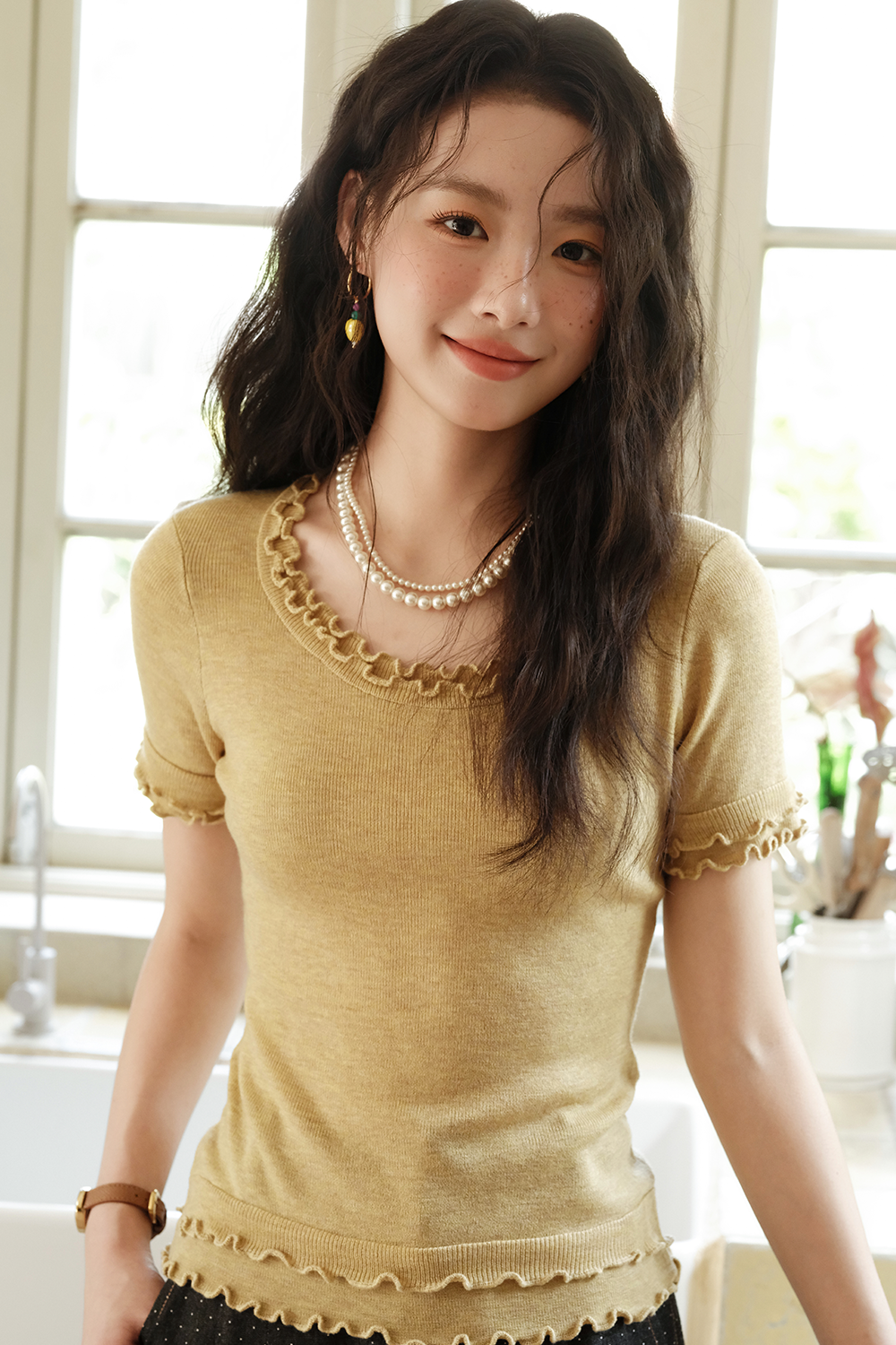 Knit T-shirt for Women