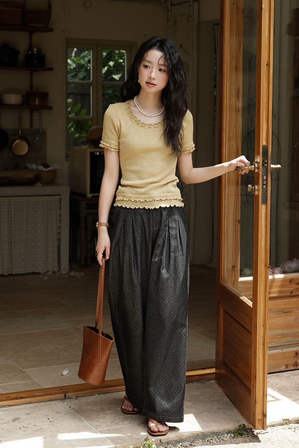 Knit T-shirt for Women