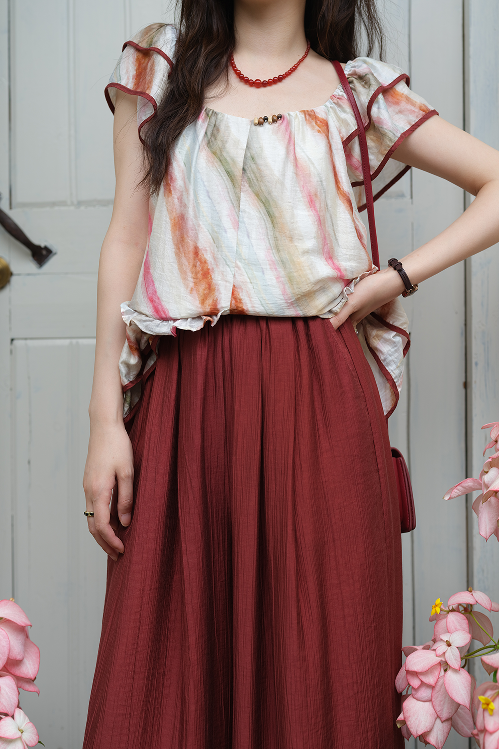 Blouse and Pant Set Sold Separately