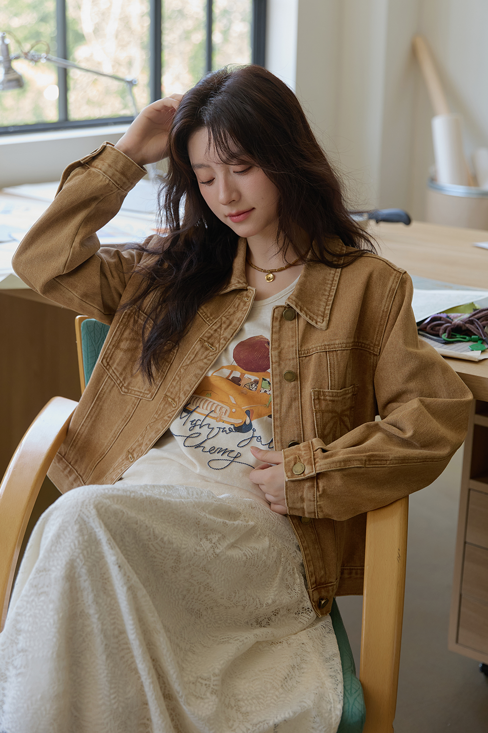 Denim Coat for Women