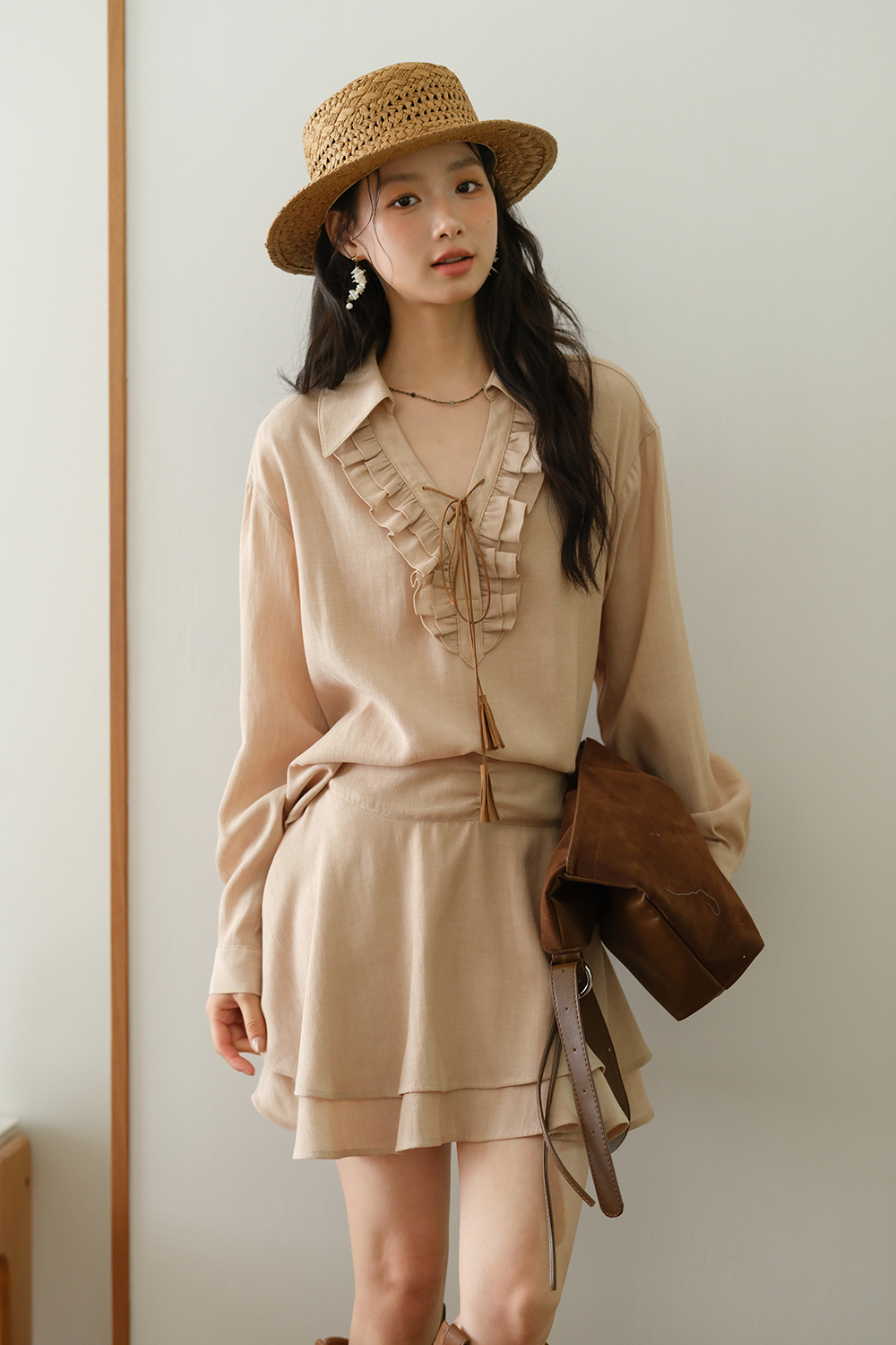 Blouse and Skirt Set
