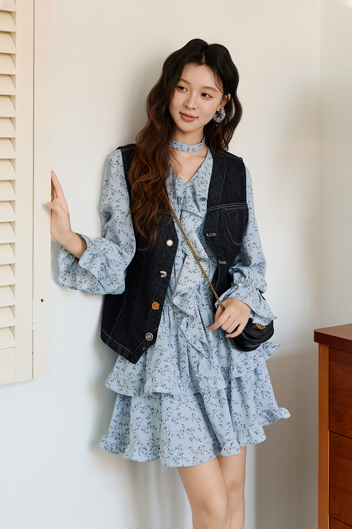 Vest and Dress Set Separately Sold