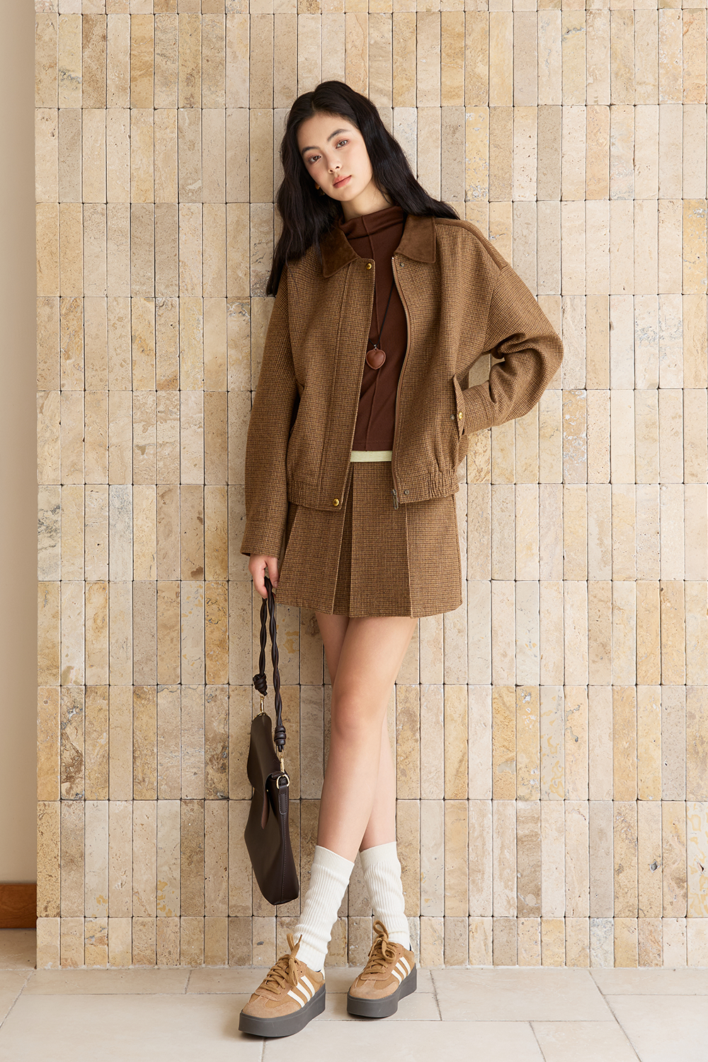 Coat and Skirt Set