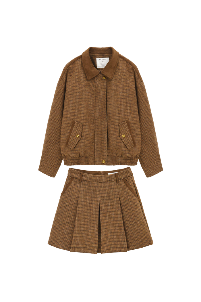 Coat and Skirt Set