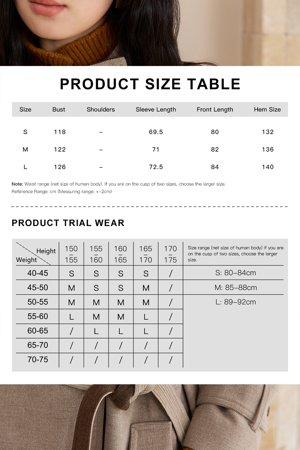 Woolen Coat for Women