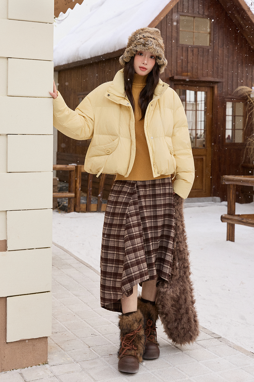 Puffer Jacket Coat for Women