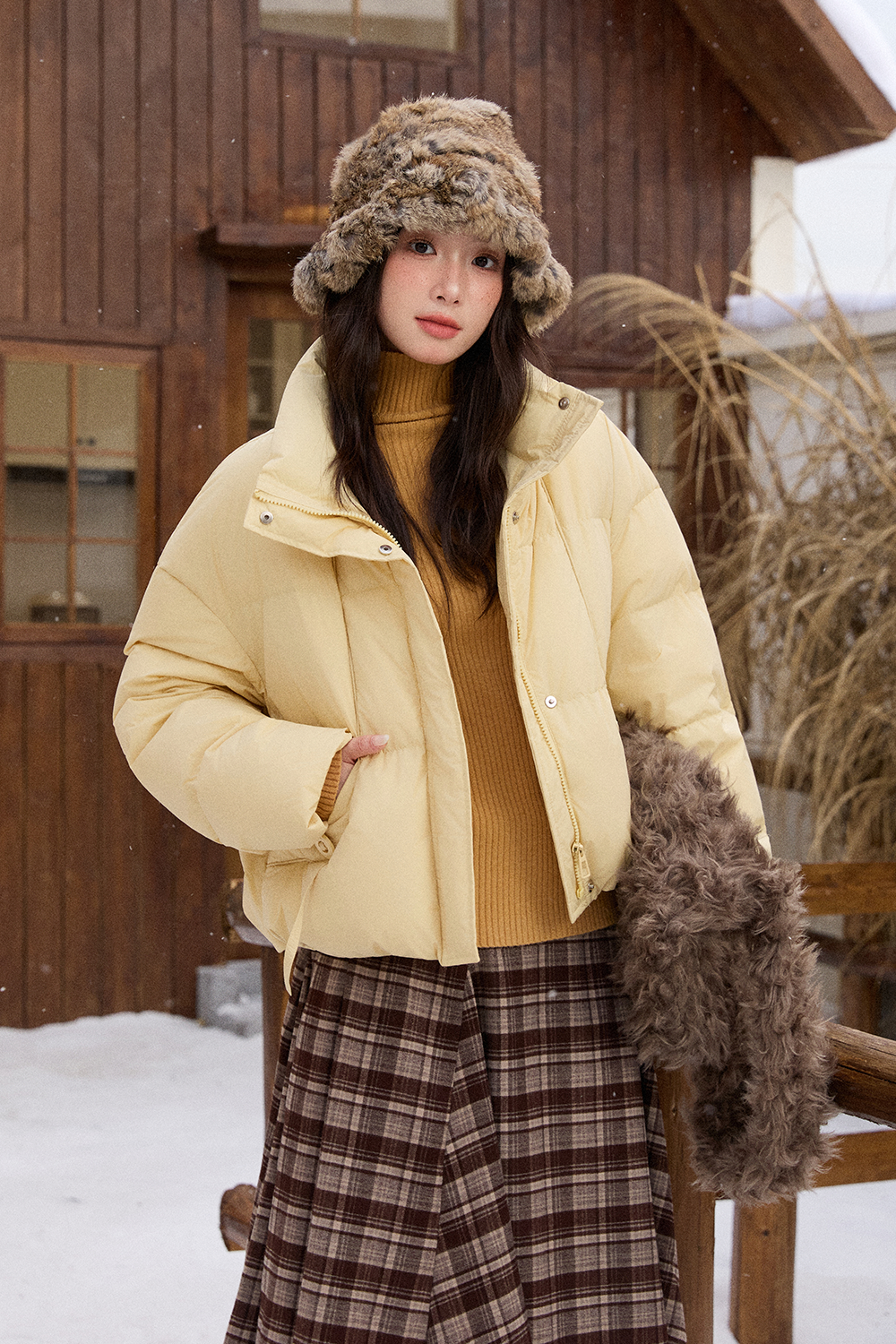 Puffer Jacket Coat for Women