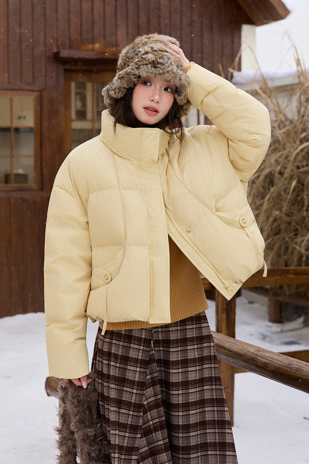 Puffer Jacket Coat for Women
