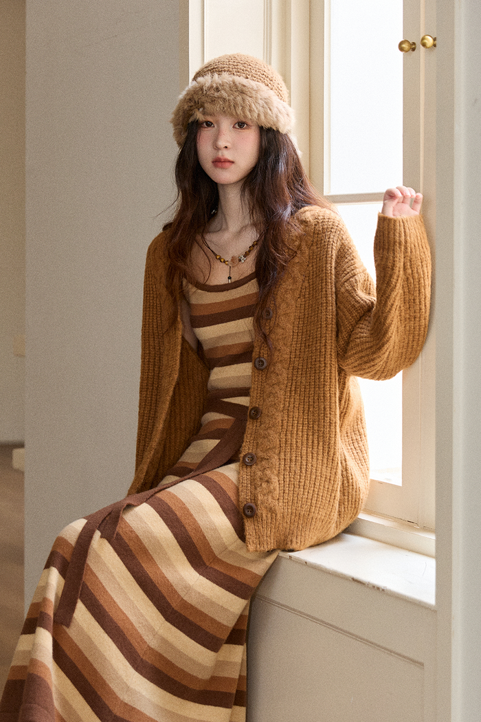Dress and Cardigan Set Sold separately