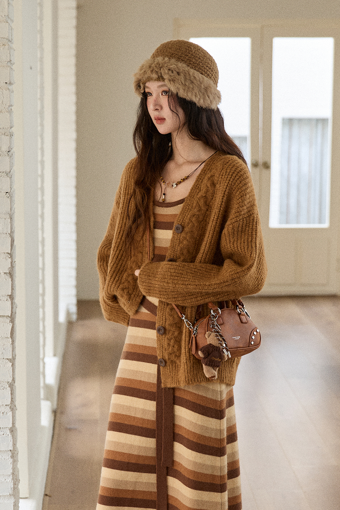 Dress and Cardigan Set Sold separately
