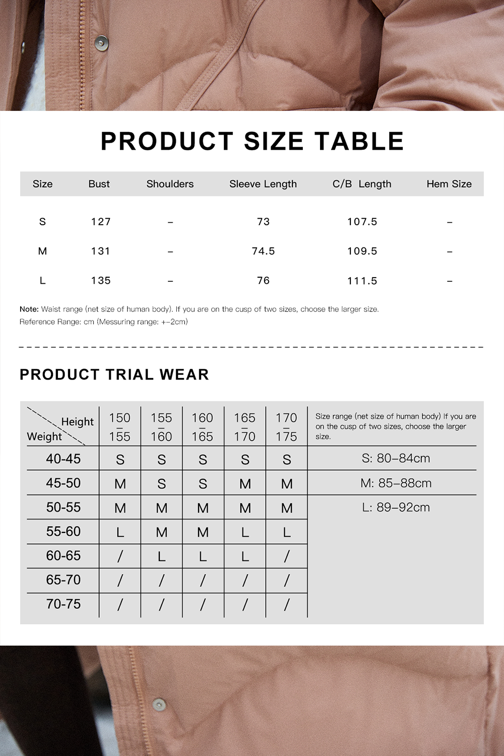 Puffer Jacket Coat for Women
