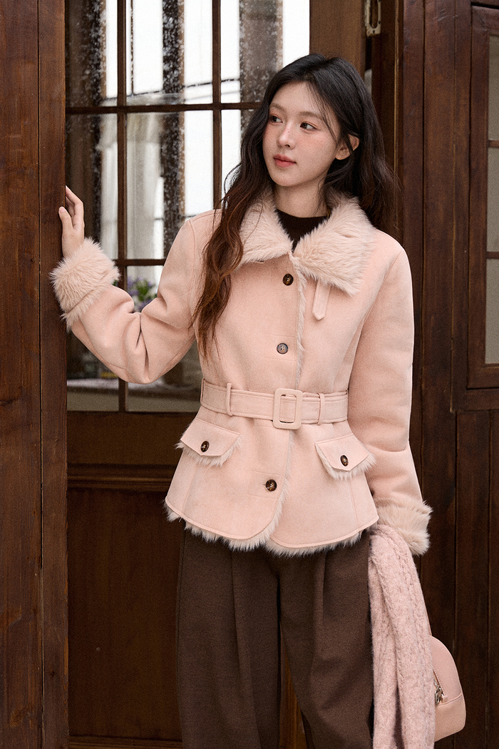 Coat+Belt for Women