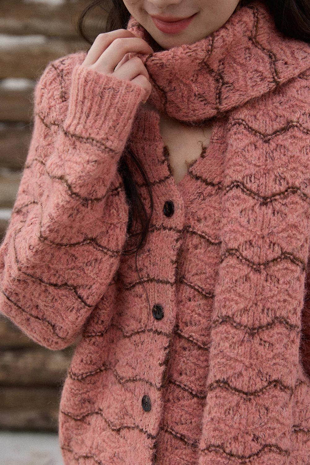 Knit Shirt+Scarf Sold separately