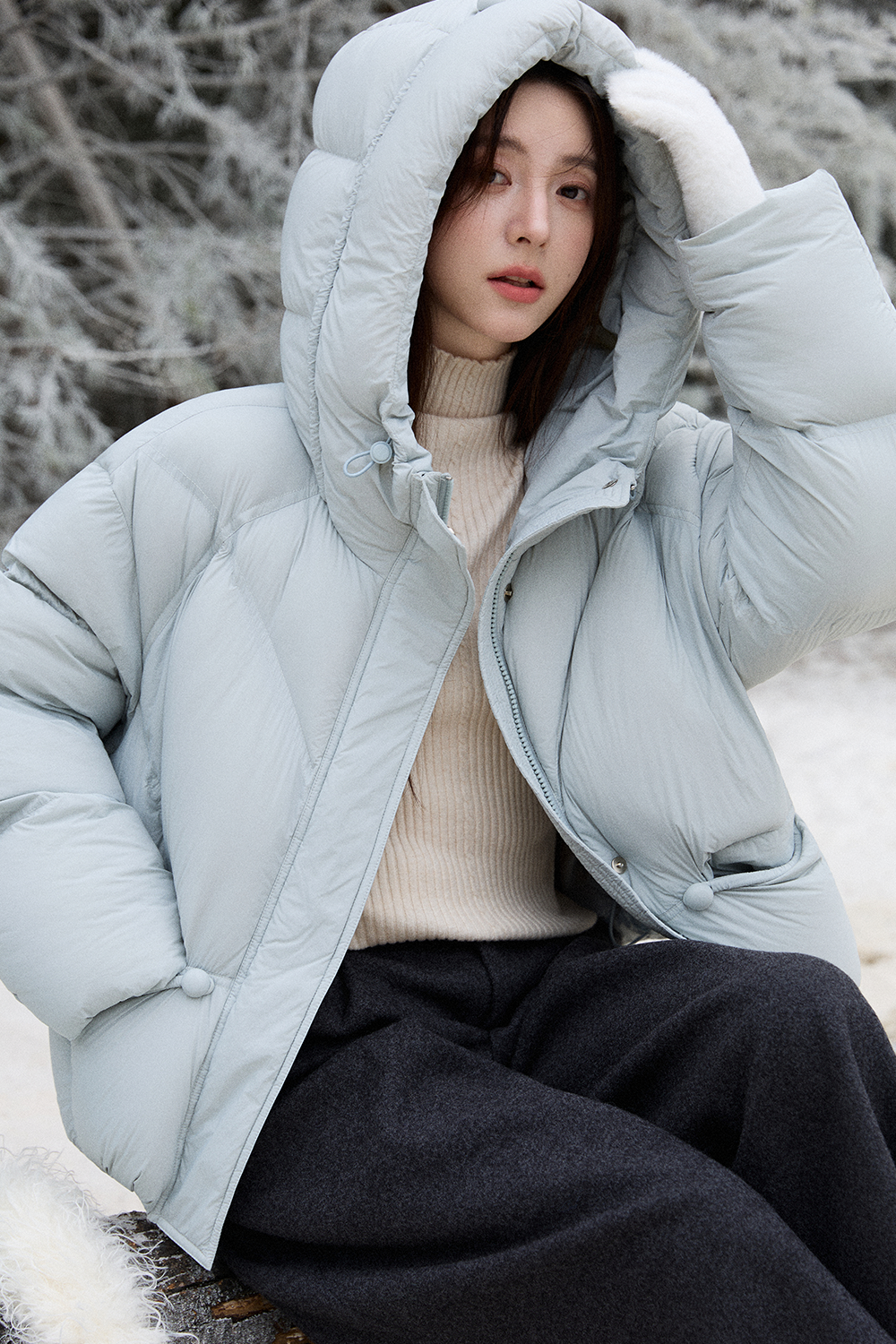 Puffer Jacket Coat for Women