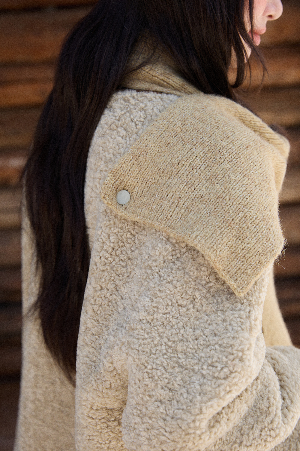 Coat and Scarf Sold Separately