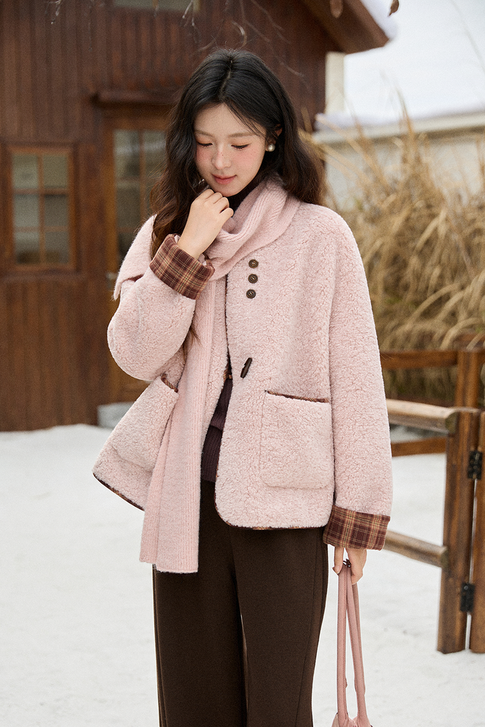 Coat and Scarf Sold Separately