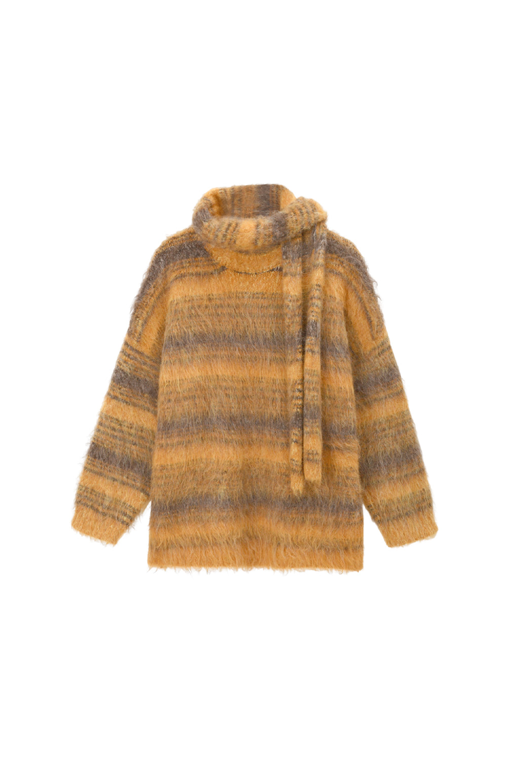 Knit Shirt+Scarf for Women