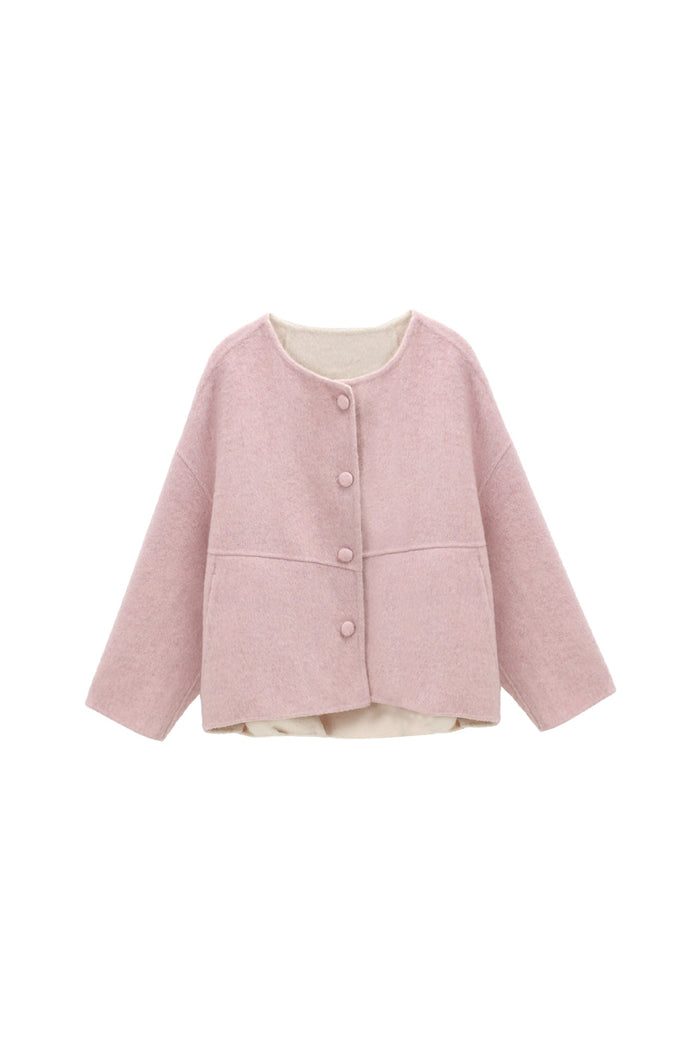 Woolen Coat+Hat for Women
