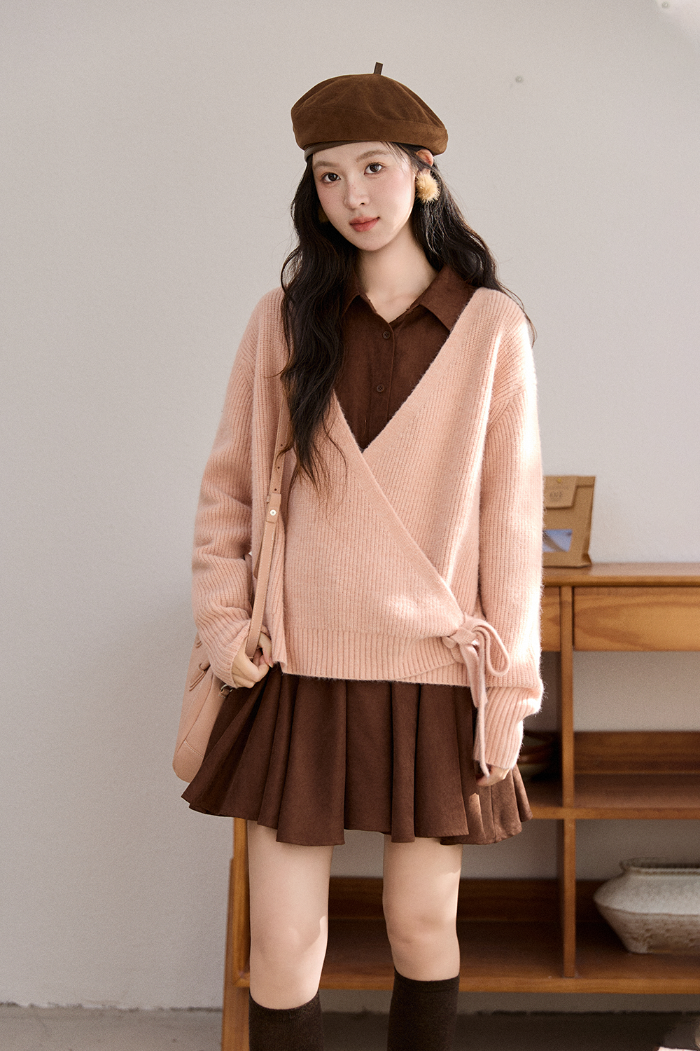 Knit Shirt and Dress Separately Sold