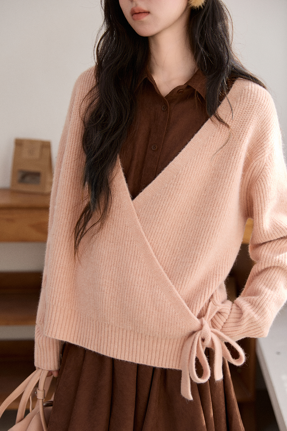 Knit Shirt and Dress Separately Sold