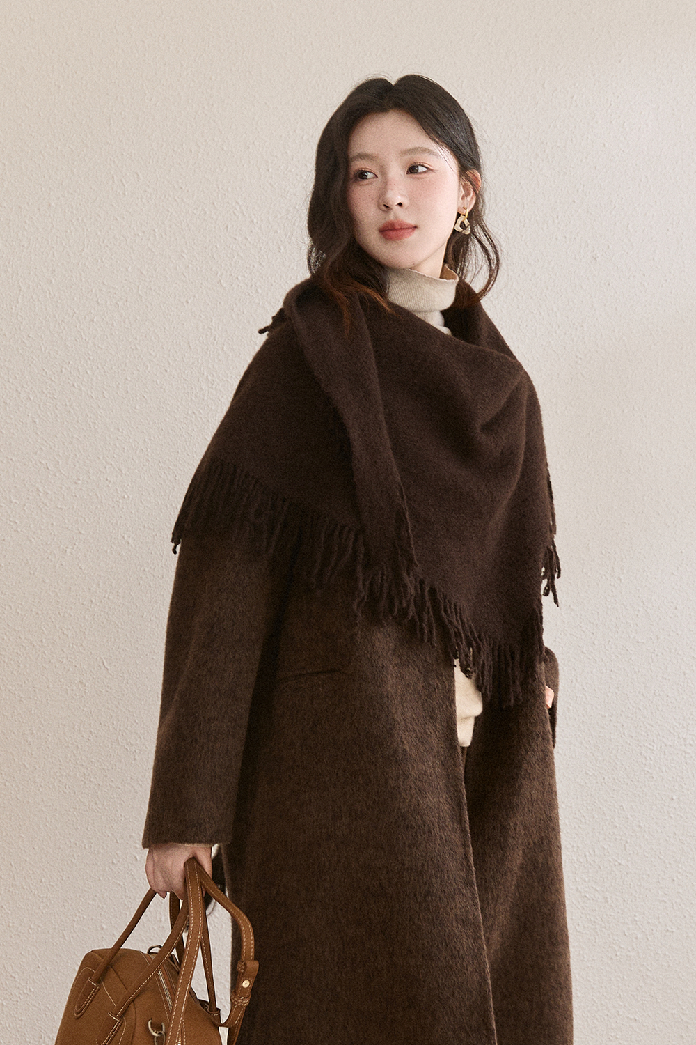 Woolen Coat+Shawl